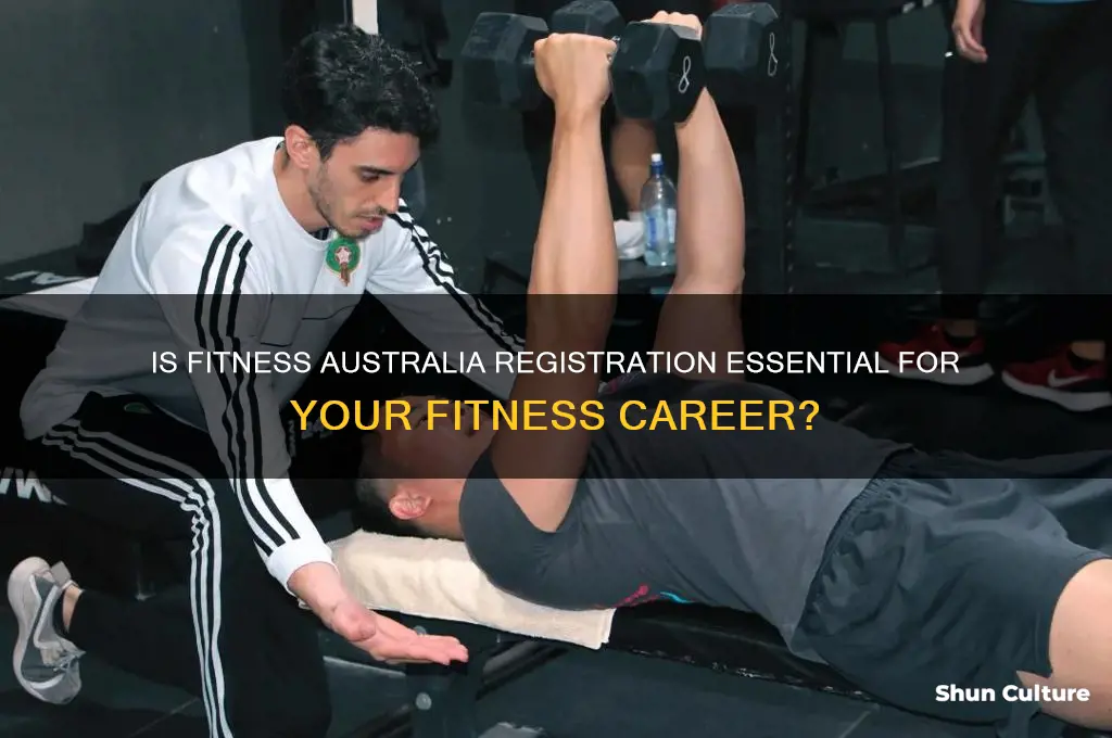 do you need to be registered with fitness australia