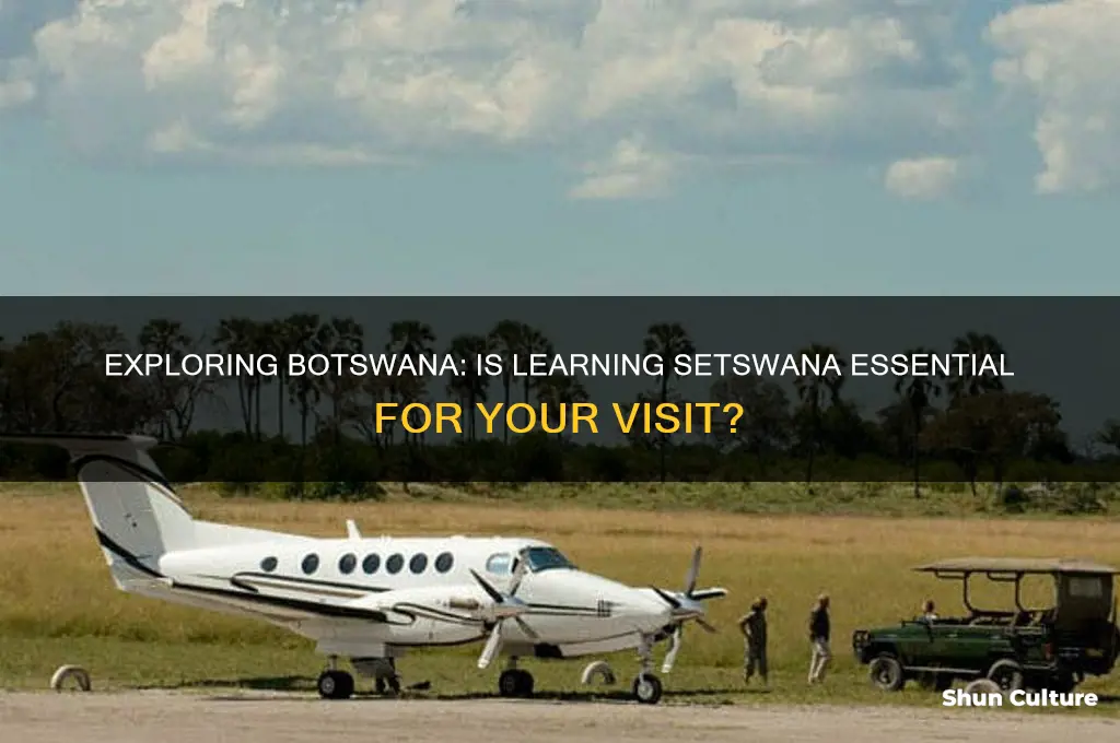 do you need to learn setswana to go to botswana