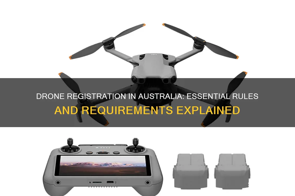 do you need to register a drone in australia