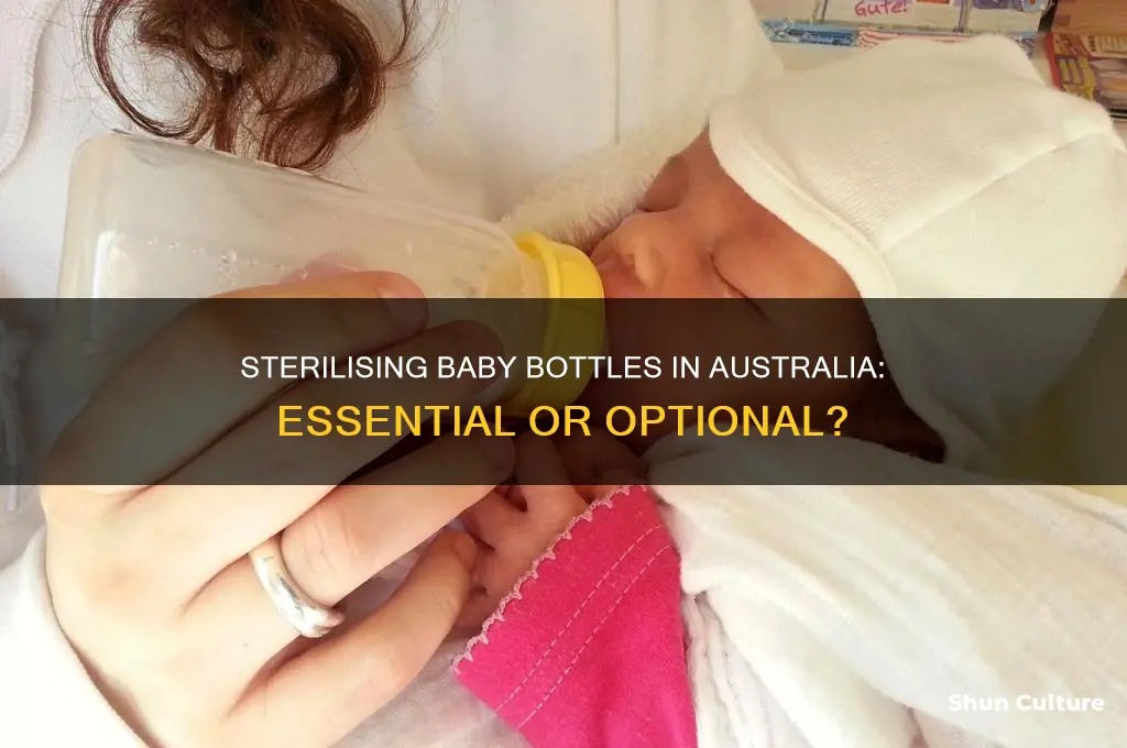 do you need to sterilise baby bottles australia