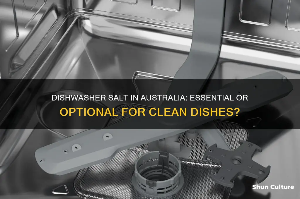 do you need to use dishwasher salt in australia