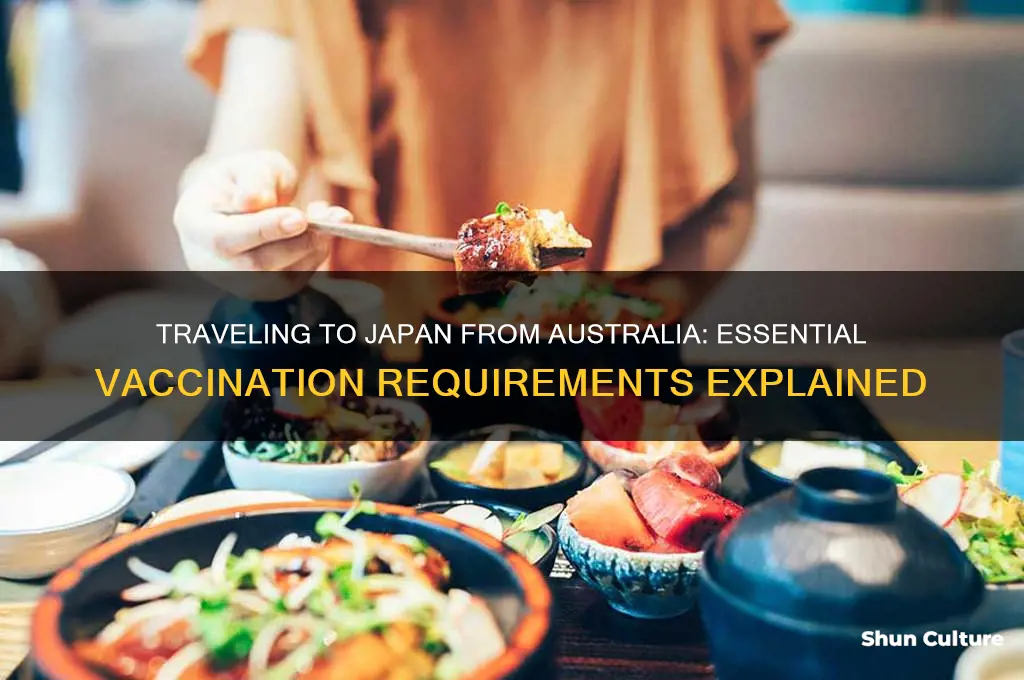 do you need vaccinations for japan from australia