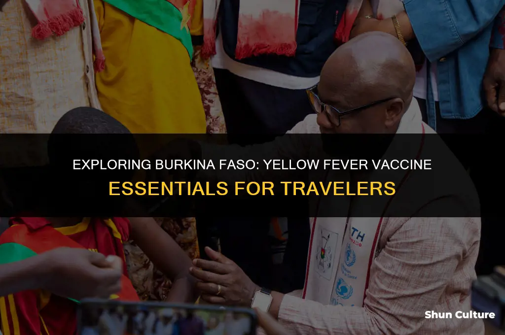 do you need yellow fever vaccine for burkina faso