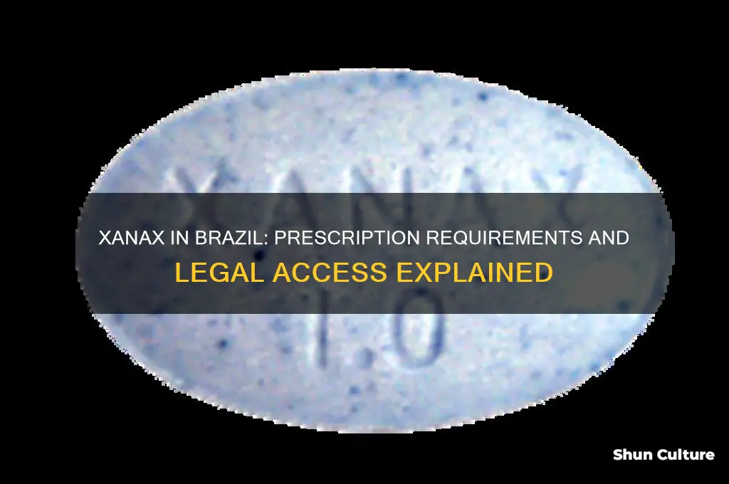do you nees a prescription for xanax in brazil
