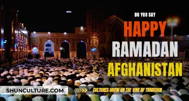 Greetings of 'Happy Ramadan' Connect Cultures and Bring Joy to Afghanistan