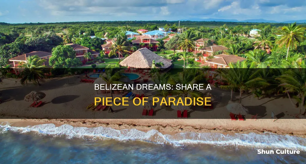 do you share a property at belizean dreams resort