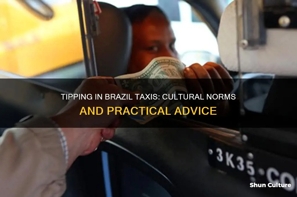 do you tip in brazil taxi