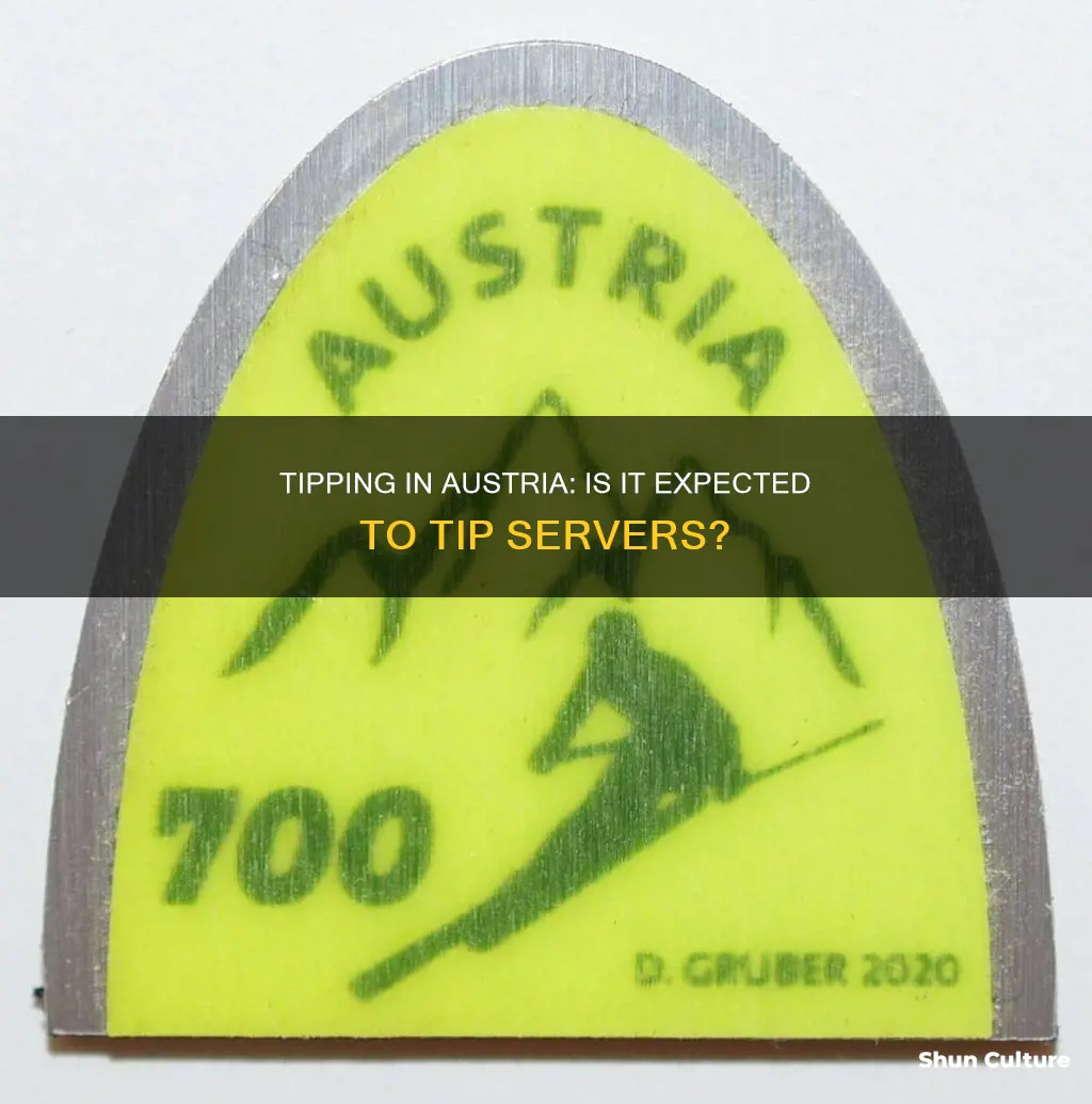 do you tip servers in austria