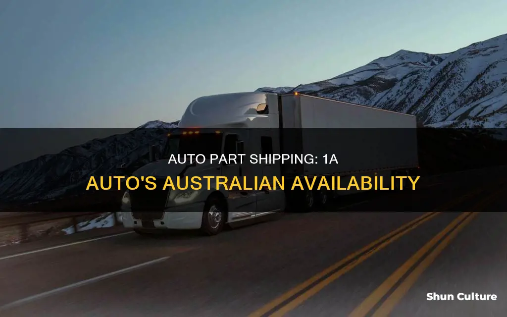 does 1a auto ship to australia