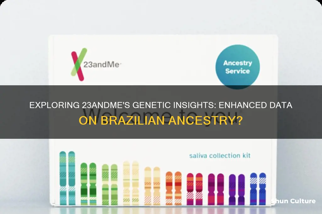 does 23andme have more info on brazil