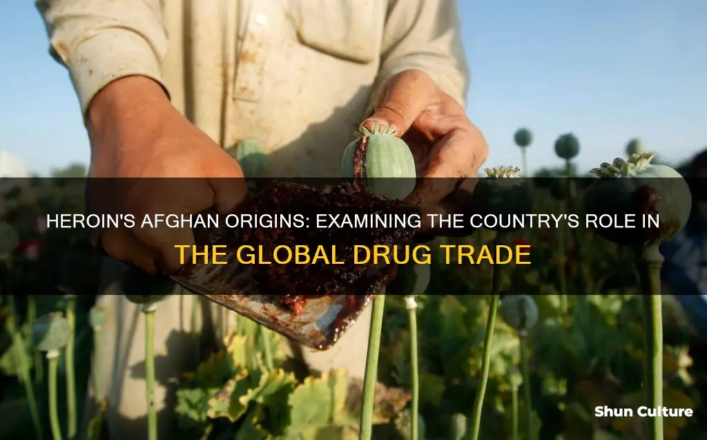 does 90 of heroin come from afghanistan