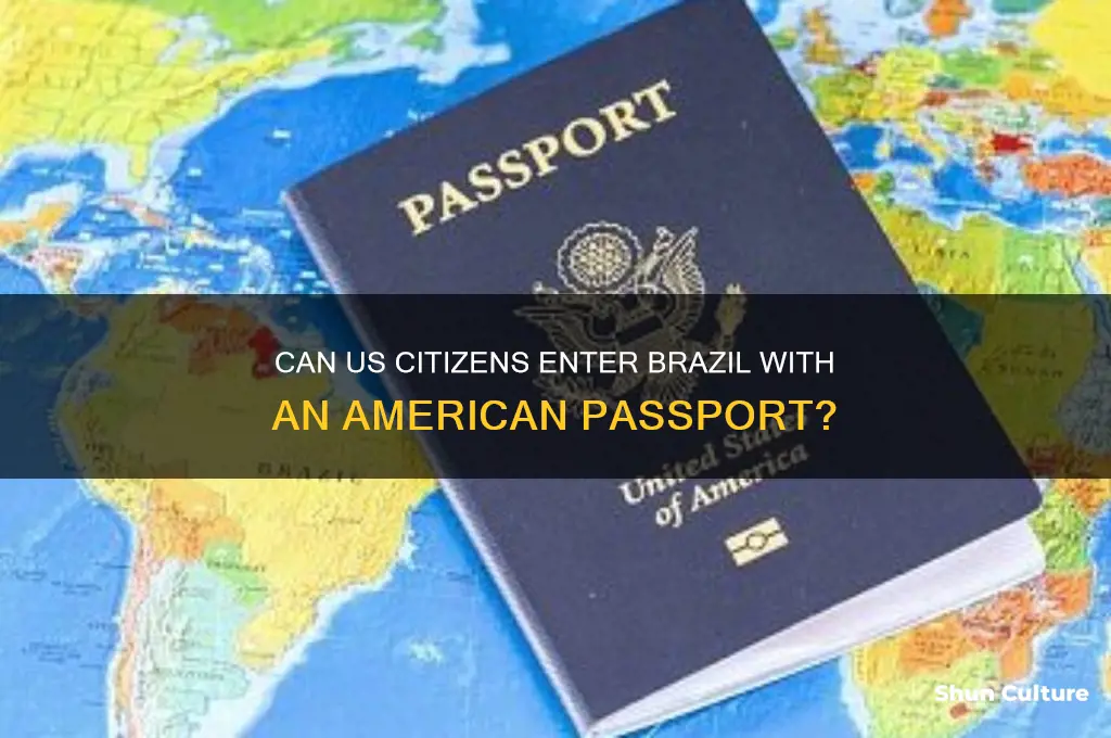 does a american passport get you into brazil