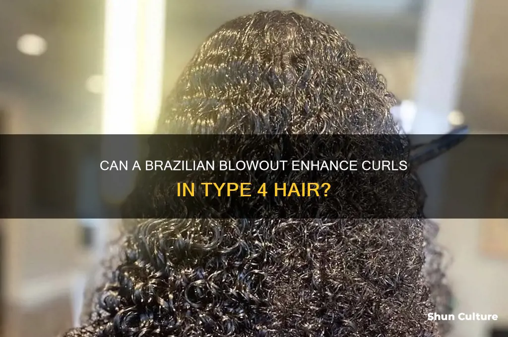 does a braziloan blowout make c4 hair curly