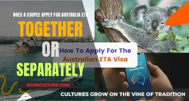 Applying for an Australian ETA as a Couple: Joint or Separate?