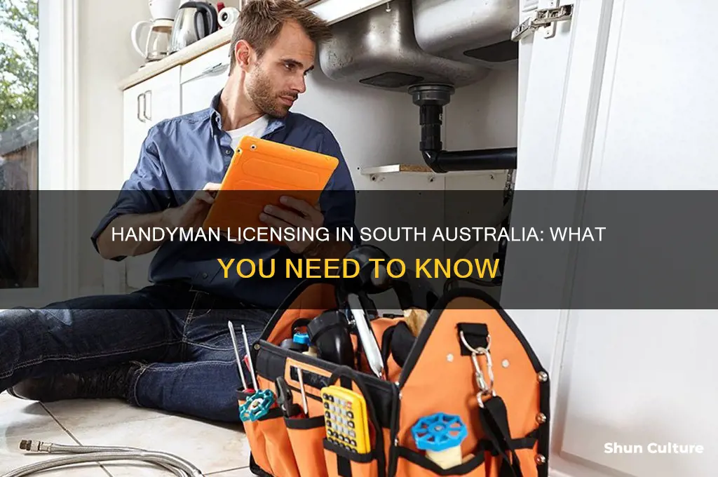 does a handyman need a license in south australia