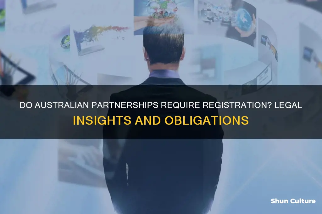 does a partnership need to be registered in australia