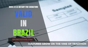 Is a U.S. Notarized Signature Valid in Brazil? Legal Insights