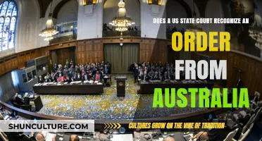 US State Court: Recognizing Australian Orders?