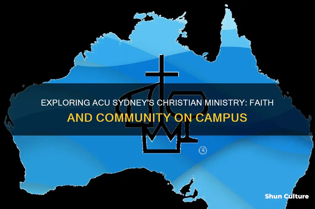 does acu sydney australia have a christain ministry