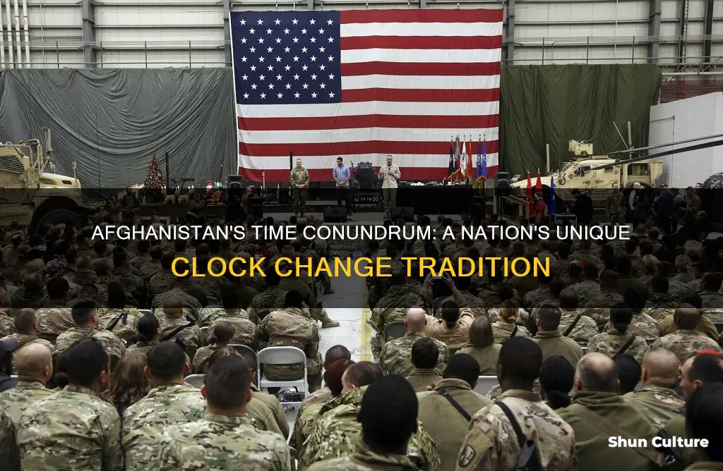 does afghanistan change their clocks