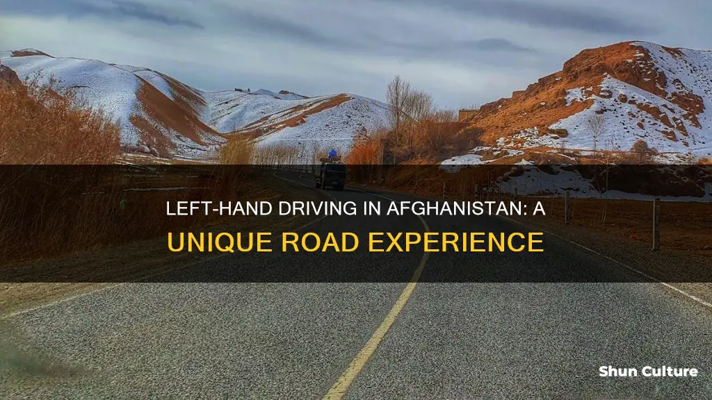 does afghanistan drive on the left