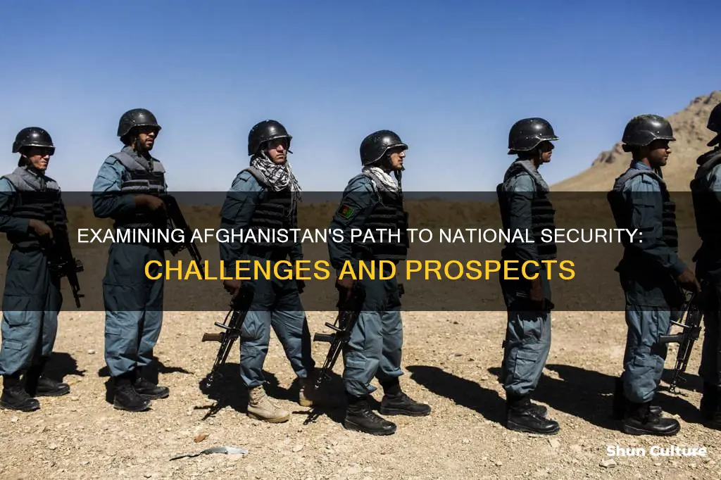 does afghanistan has national security