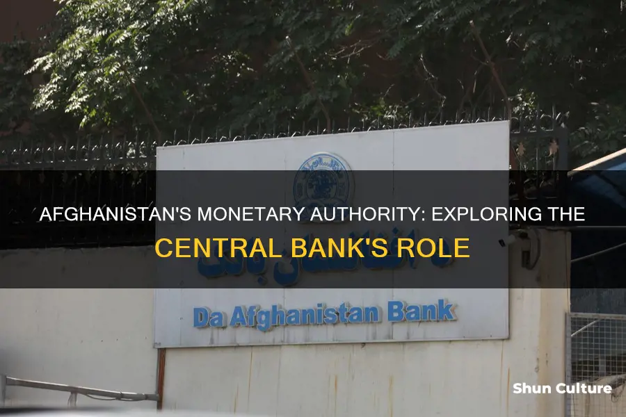 does afghanistan have a central bank