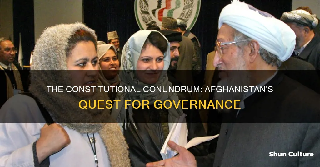 does afghanistan have a constitution