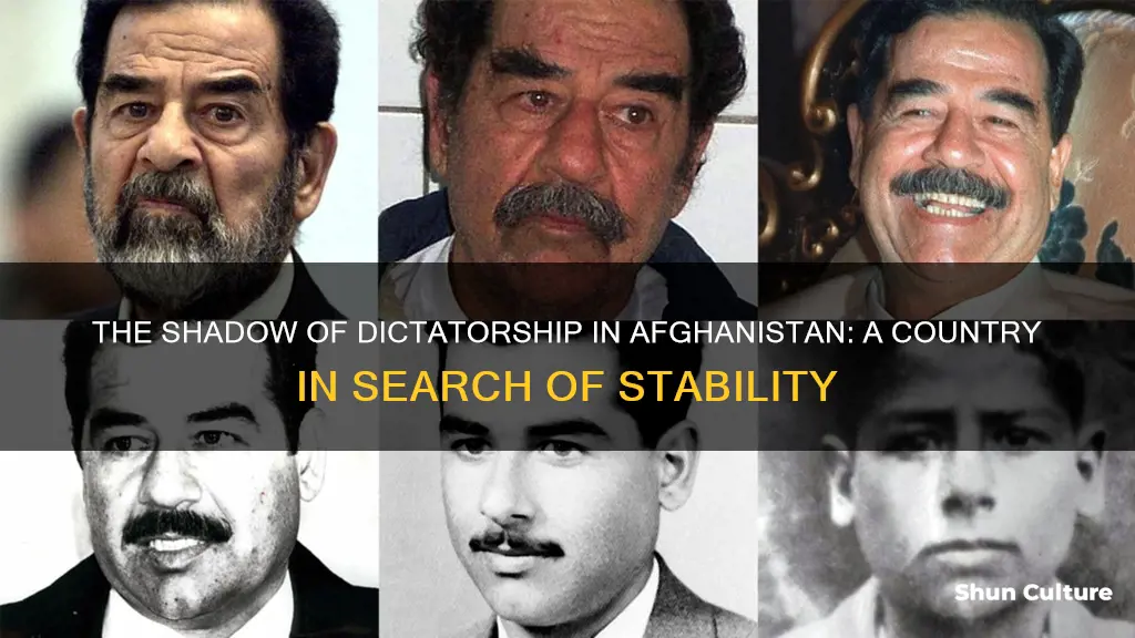 does afghanistan have a dictator