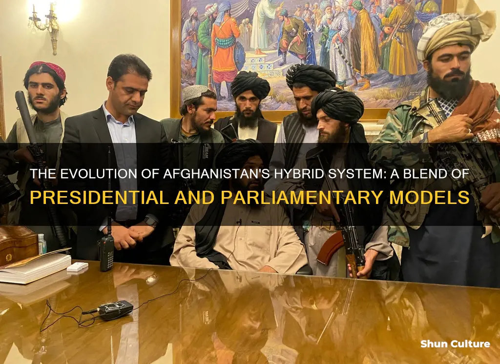 does afghanistan have a presidential parliamentary or hybrid system