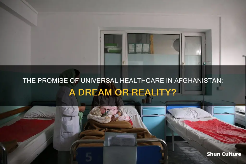 does afghanistan have free healthcare