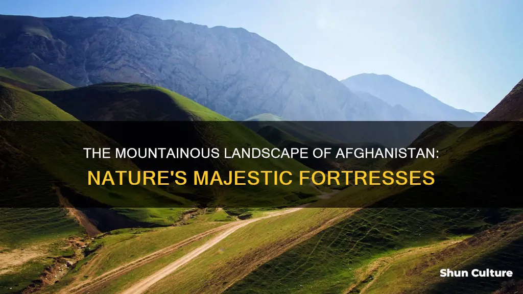 does afghanistan have mountains