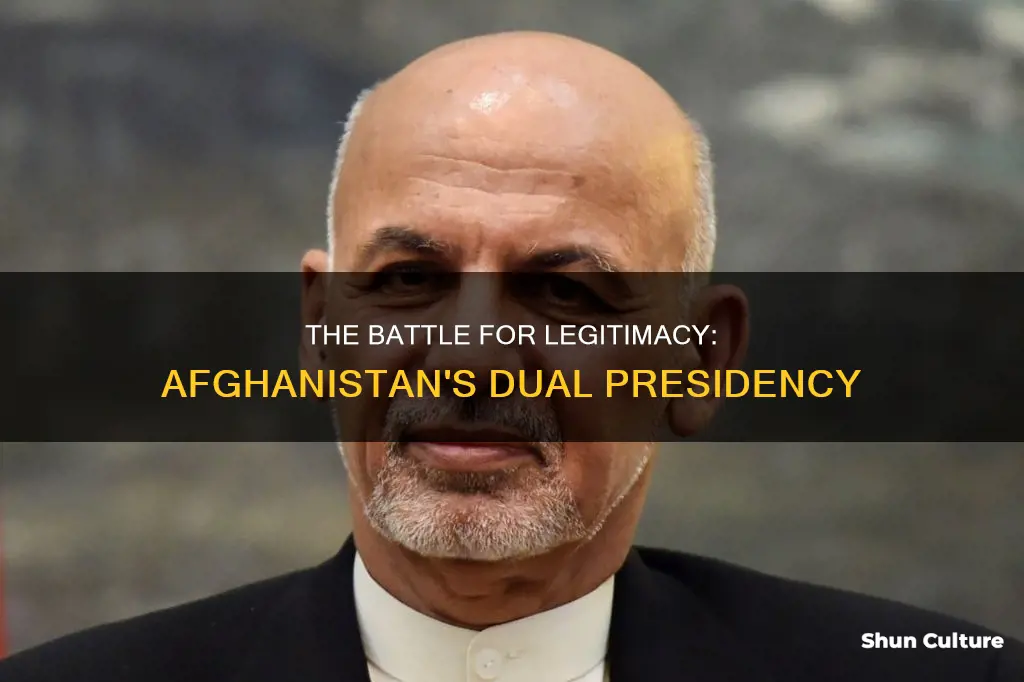 does afghanistan have two presidents