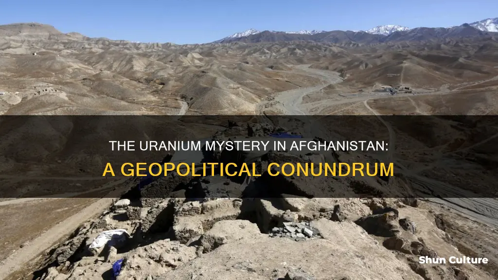 does afghanistan have uranium