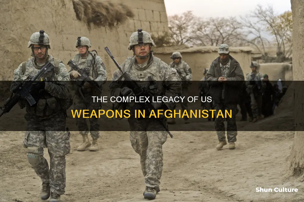 does afghanistan have us weapons