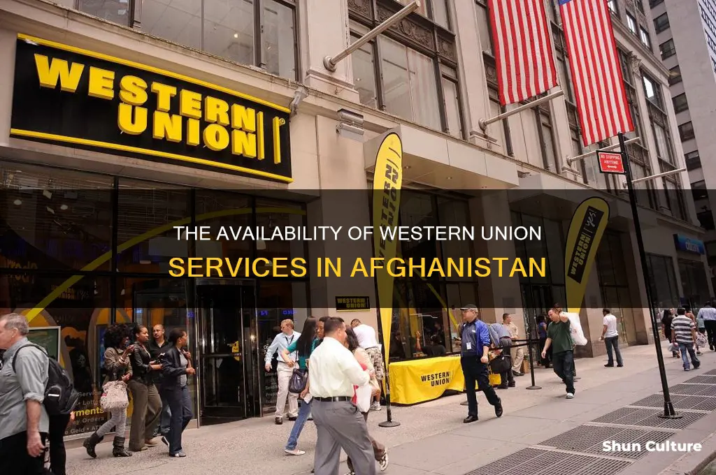 does afghanistan have western union