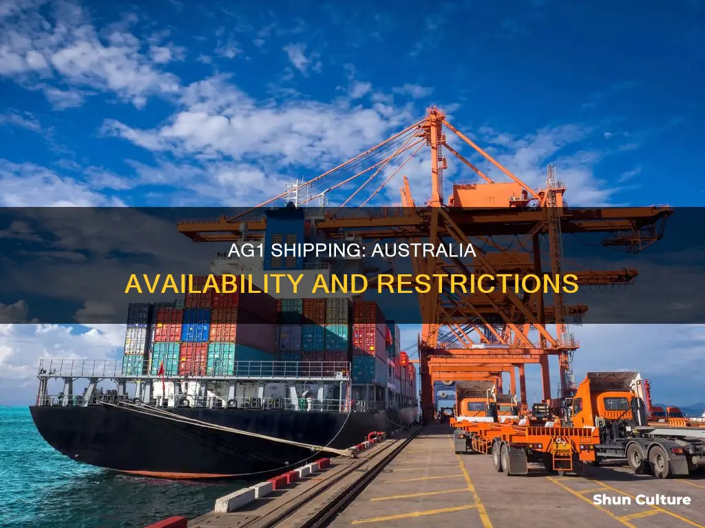 does ag1 ship to australia