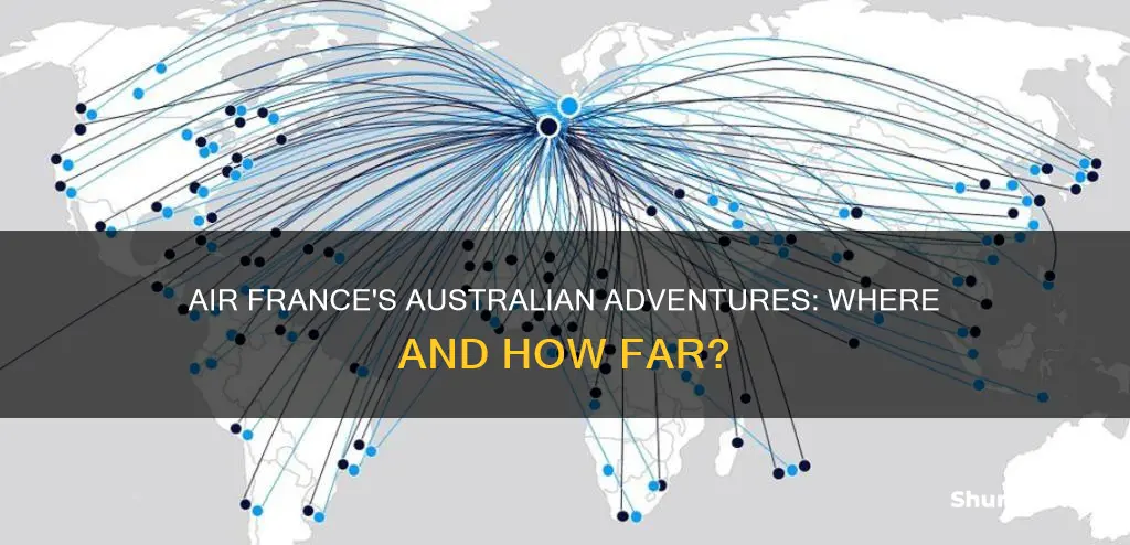does air france fly to australia