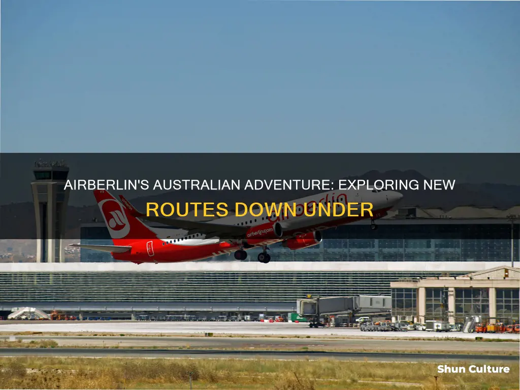 does airberlin fly to australia