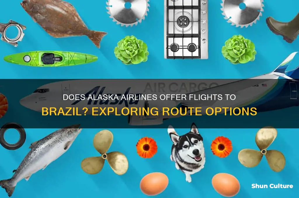 does alaska airlines fly to brazil
