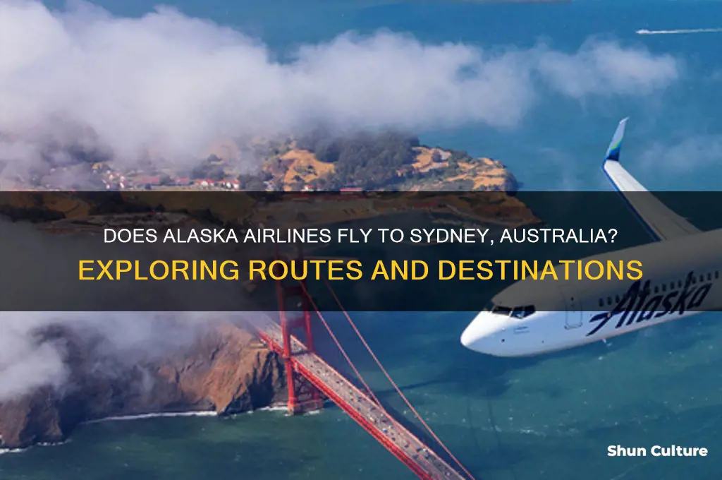 does alaska airlines fly to sydney australia