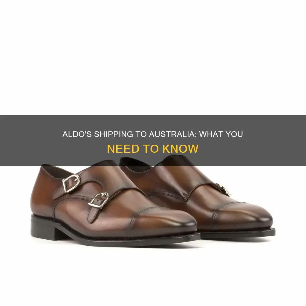 does aldo ship to australia
