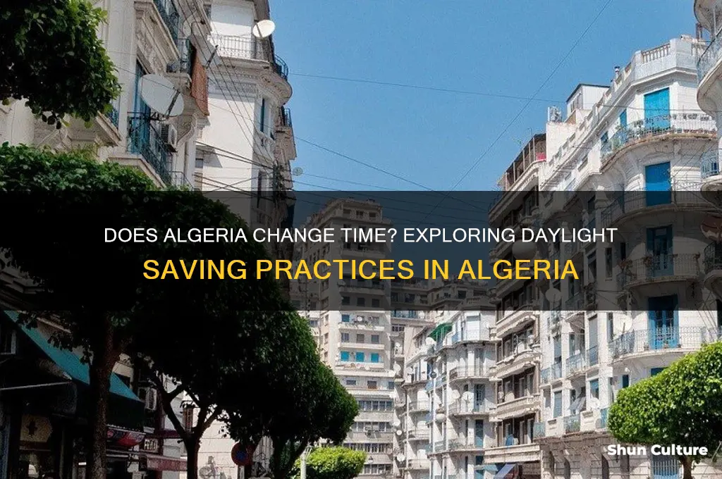 does algeria change time