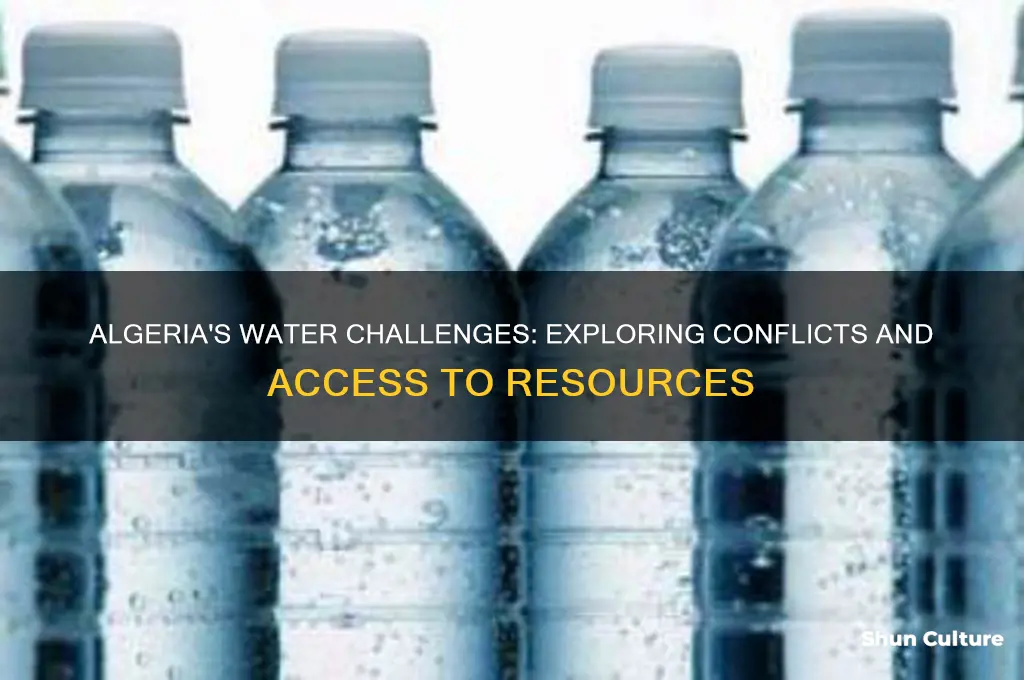 does algeria have any conflicts with getting water