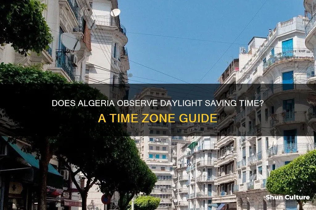 does algeria have daylight savings time