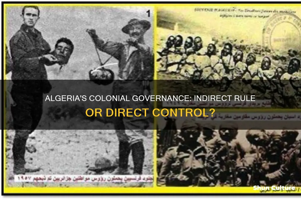does algeria have indirect rule