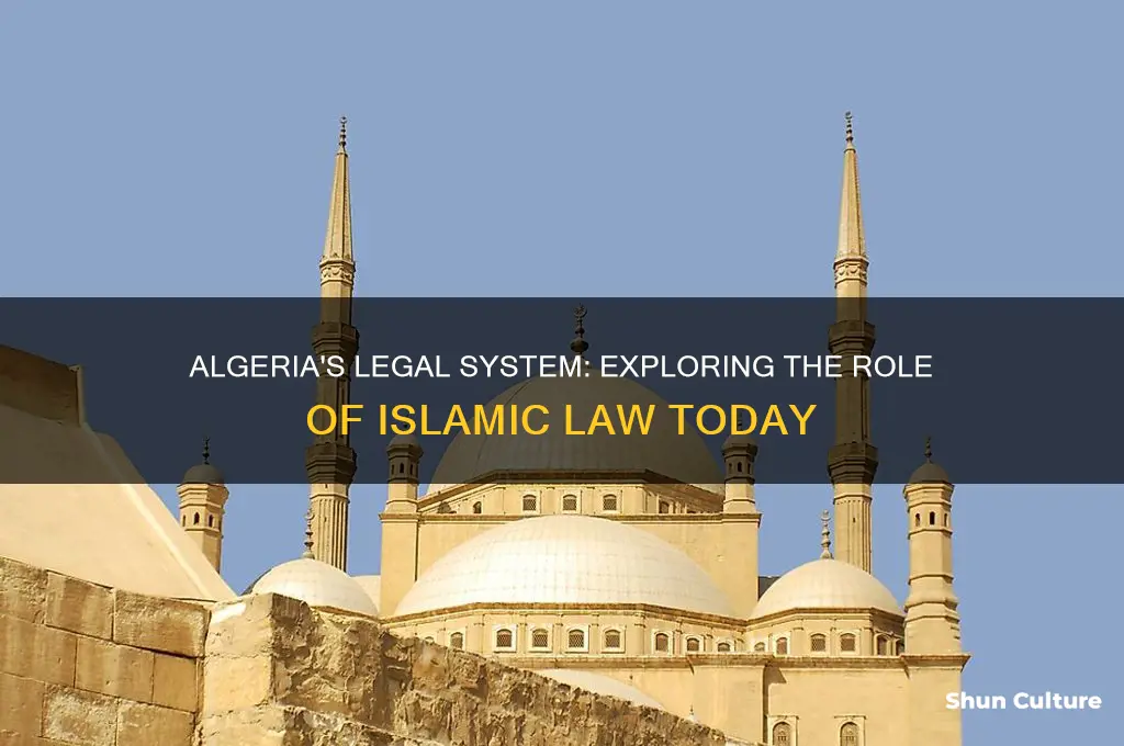 does algeria have islamic law