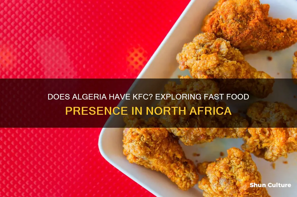 does algeria have kfc