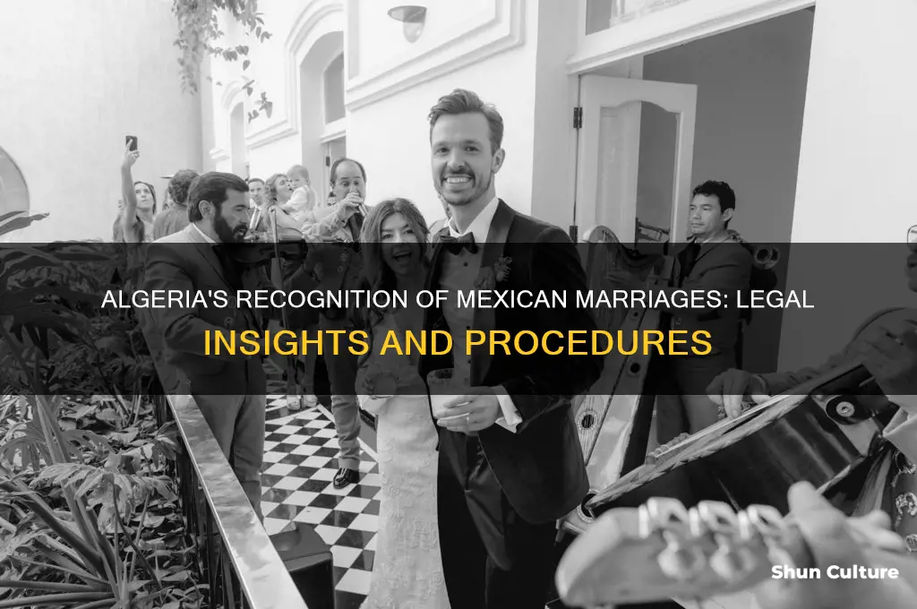 does algeria recognise a marrige in mexico