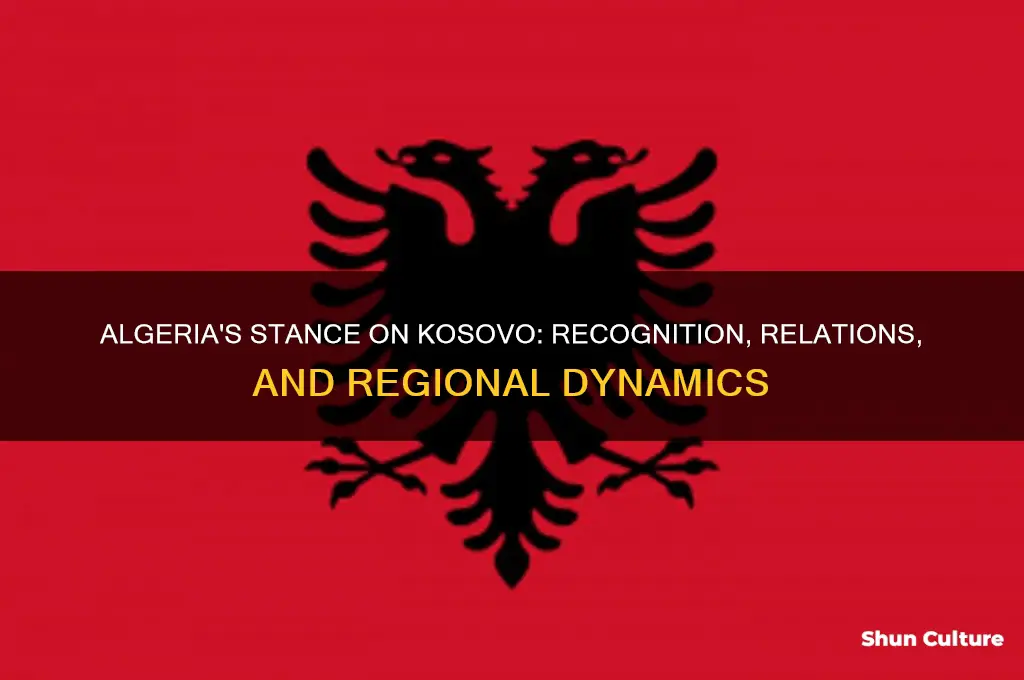 does algeria recognize kosovo